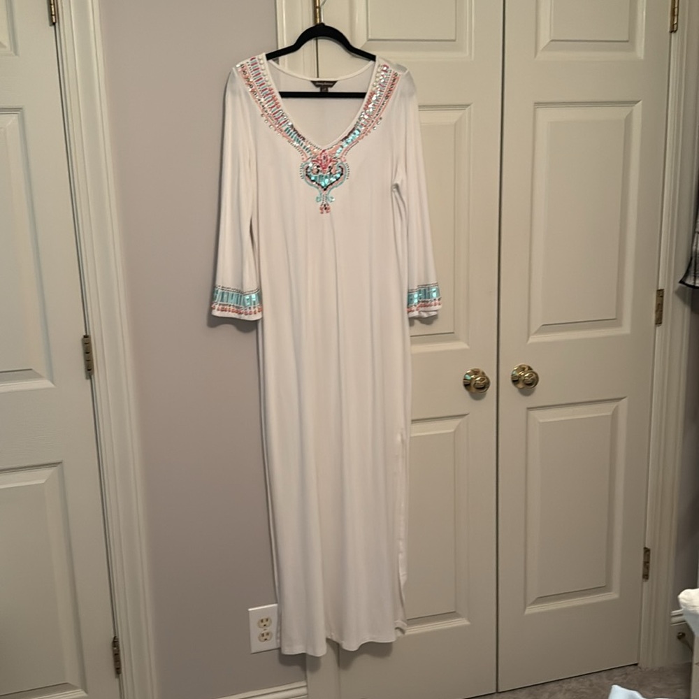 Gorgeous Tommy Bahama Jeweled Dress - Picture 2 of 8